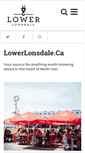 Mobile Screenshot of lowerlonsdale.ca